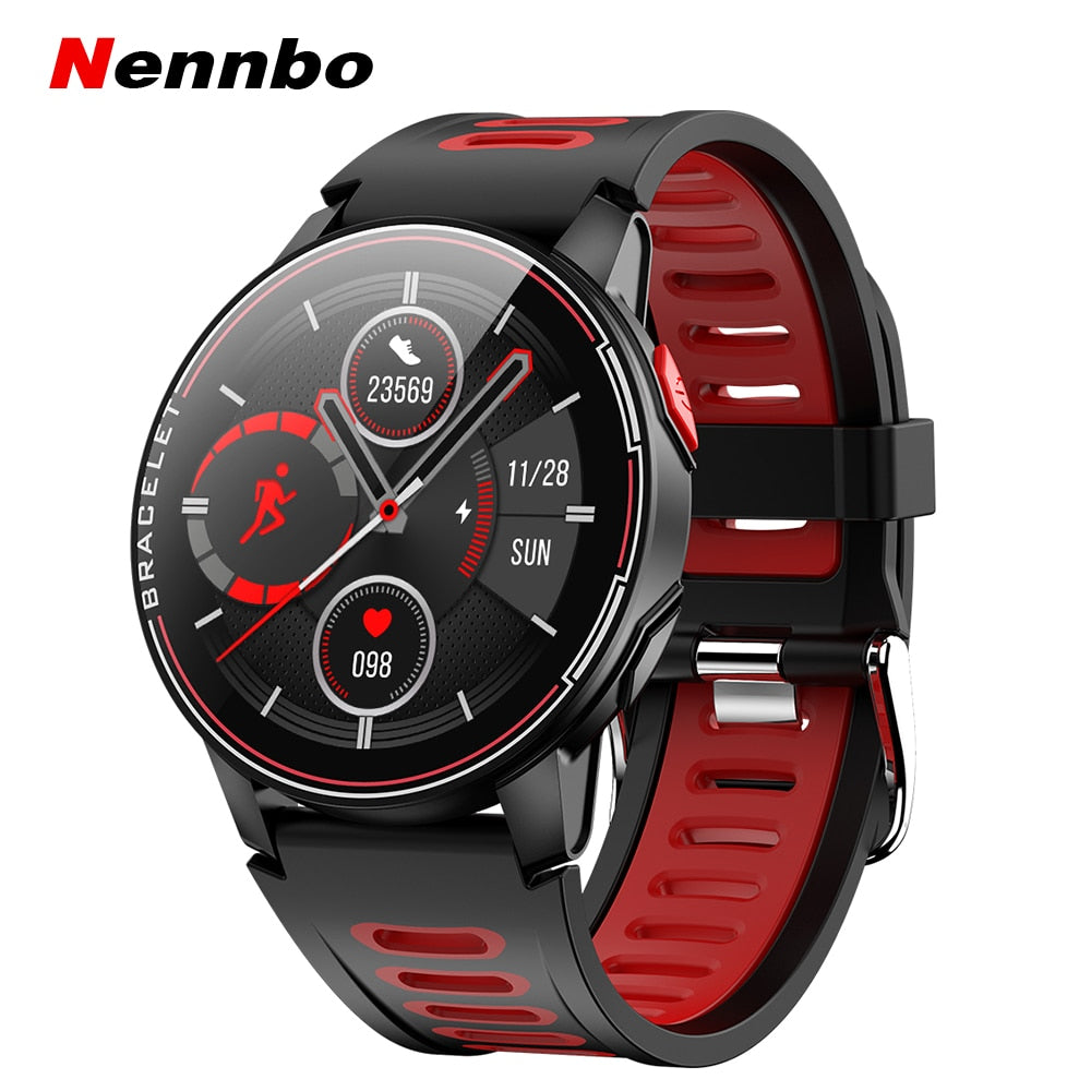 New L6 Smart Watch IP68 Waterproof Sport Men Women Bluetooth Smartwatch Fitness Tracker Heart Rate Monitor For Android IOS. - THEFASHIONBRANDS