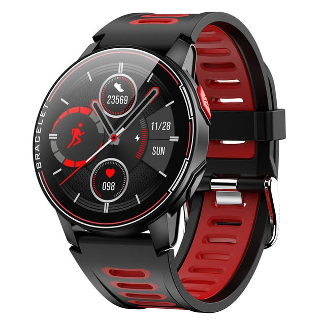 New L6 Smart Watch IP68 Waterproof Sport Men Women Bluetooth Smartwatch Fitness Tracker Heart Rate Monitor For Android IOS. - THEFASHIONBRANDS