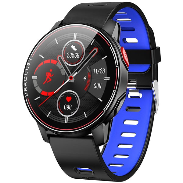 New L6 Smart Watch IP68 Waterproof Sport Men Women Bluetooth Smartwatch Fitness Tracker Heart Rate Monitor For Android IOS. - THEFASHIONBRANDS