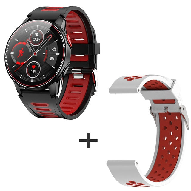 New L6 Smart Watch IP68 Waterproof Sport Men Women Bluetooth Smartwatch Fitness Tracker Heart Rate Monitor For Android IOS. - THEFASHIONBRANDS