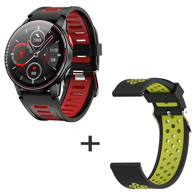 New L6 Smart Watch IP68 Waterproof Sport Men Women Bluetooth Smartwatch Fitness Tracker Heart Rate Monitor For Android IOS. - THEFASHIONBRANDS