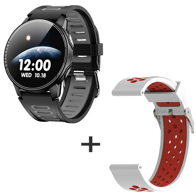 New L6 Smart Watch IP68 Waterproof Sport Men Women Bluetooth Smartwatch Fitness Tracker Heart Rate Monitor For Android IOS. - THEFASHIONBRANDS