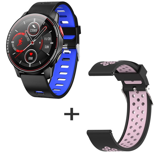 New L6 Smart Watch IP68 Waterproof Sport Men Women Bluetooth Smartwatch Fitness Tracker Heart Rate Monitor For Android IOS. - THEFASHIONBRANDS