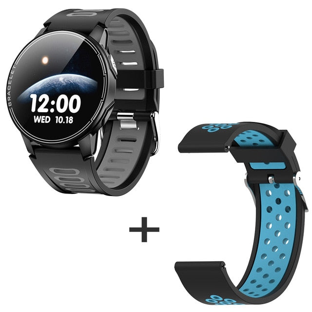 New L6 Smart Watch IP68 Waterproof Sport Men Women Bluetooth Smartwatch Fitness Tracker Heart Rate Monitor For Android IOS. - THEFASHIONBRANDS