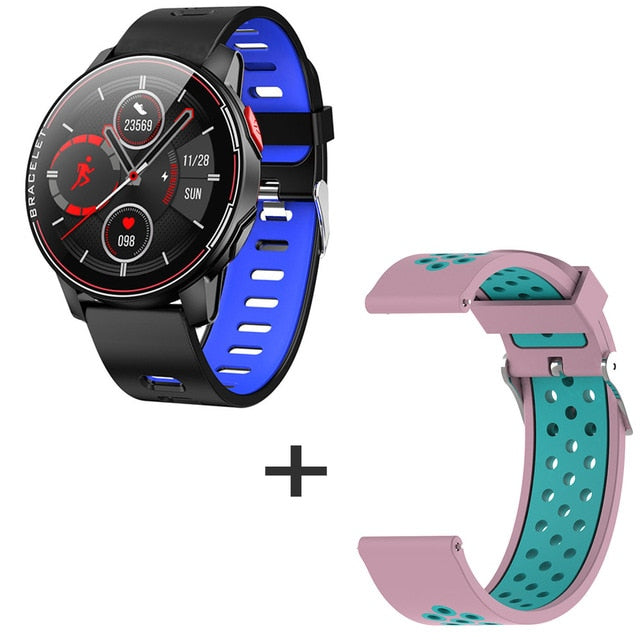 New L6 Smart Watch IP68 Waterproof Sport Men Women Bluetooth Smartwatch Fitness Tracker Heart Rate Monitor For Android IOS. - THEFASHIONBRANDS