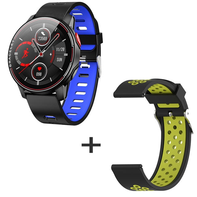 New L6 Smart Watch IP68 Waterproof Sport Men Women Bluetooth Smartwatch Fitness Tracker Heart Rate Monitor For Android IOS. - THEFASHIONBRANDS
