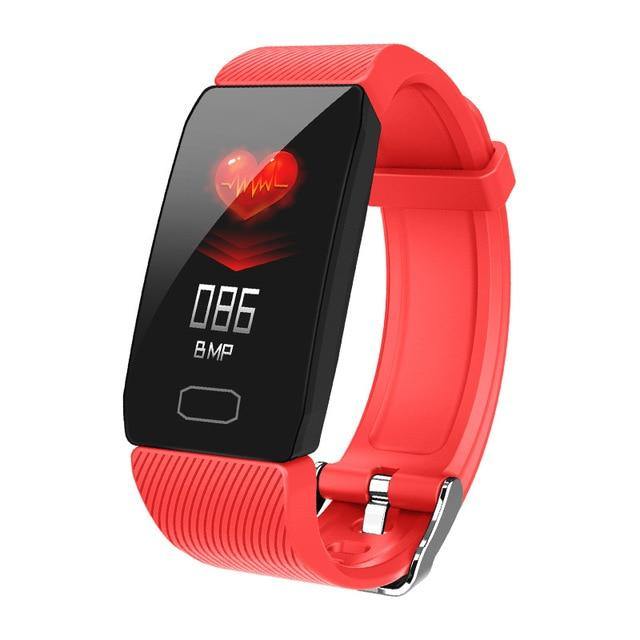 1.14 Smart Band Weather Display Blood Pressure Heart Rate Monitor Fitness Tracker Smart Watch Bracelet Waterproof Men Women Kids - THEFASHIONBRANDS