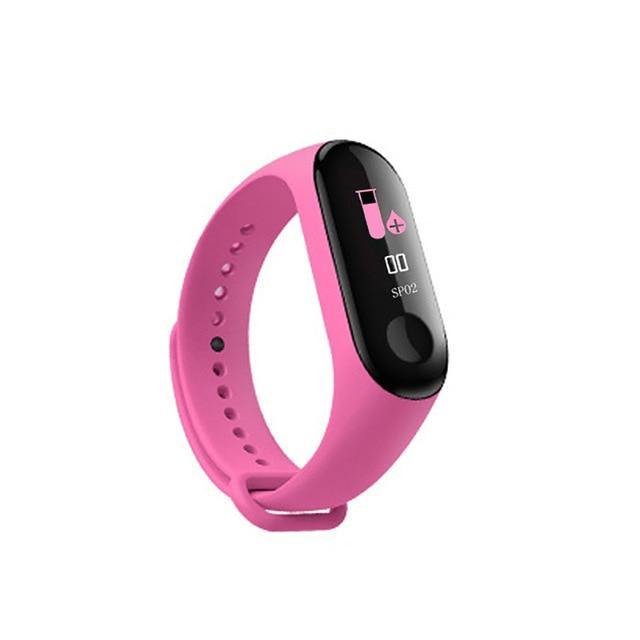 Fitness Wristwatch M3 Color Screen Smart Sport Bracelet Activity Running Tracker Heart Rate For Children Men Women Watch Hours - THEFASHIONBRANDS