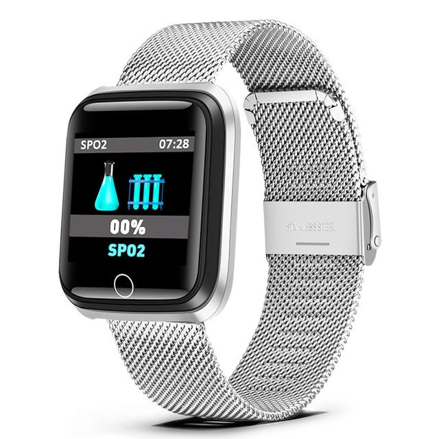 LIGE Smart Watch Women Sports Smart Bracelet IP67 Waterproof Watch Pedometer Heart Rate Monitor LED color screen for Android ios - THEFASHIONBRANDS