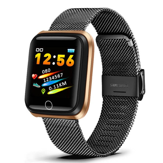 LIGE Smart Watch Women Sports Smart Bracelet IP67 Waterproof Watch Pedometer Heart Rate Monitor LED color screen for Android ios - THEFASHIONBRANDS