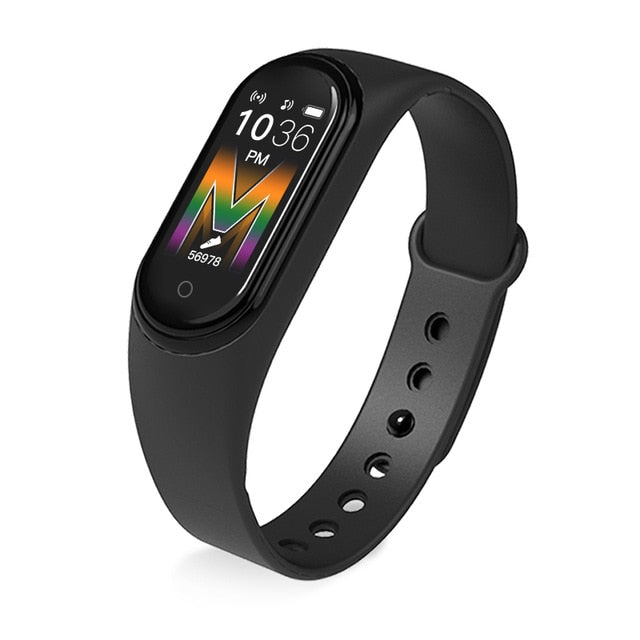 New M5 Smart Bracelet Men Fitness Smart Wristband Women Sports Tracker Smartwatch Play Music Bracelet M5 Band for Adriod IOS - THEFASHIONBRANDS