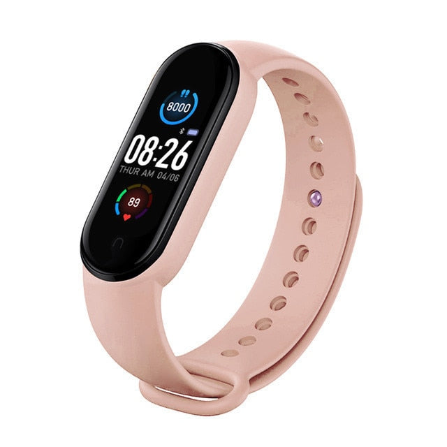 M5 Men Women Fitness Tracker Sports Smart Watch Bracelet Heart Rate Blood Pressure Monitor Health Wristband Bluetooth Smart Band - THEFASHIONBRANDS