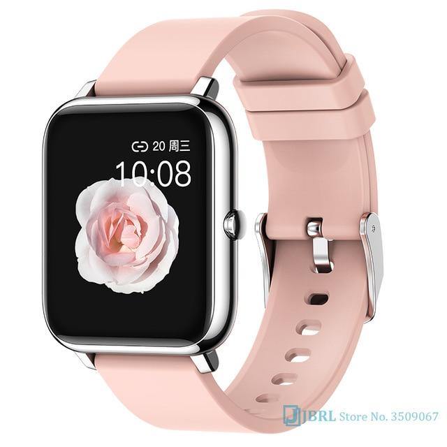 Fashion Full Touch SmartWatch Square Women Men Sport Watch Electronic Ladies Wrist Watch For Andriod Ios Smart Clock Smart watch. - THEFASHIONBRANDS