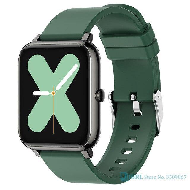 Fashion Full Touch SmartWatch Square Women Men Sport Watch Electronic Ladies Wrist Watch For Andriod Ios Smart Clock Smart watch. - THEFASHIONBRANDS