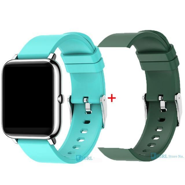 Fashion Full Touch SmartWatch Square Women Men Sport Watch Electronic Ladies Wrist Watch For Andriod Ios Smart Clock Smart watch. - THEFASHIONBRANDS