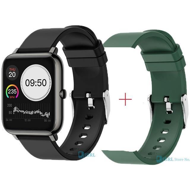 Fashion Full Touch SmartWatch Square Women Men Sport Watch Electronic Ladies Wrist Watch For Andriod Ios Smart Clock Smart watch. - THEFASHIONBRANDS