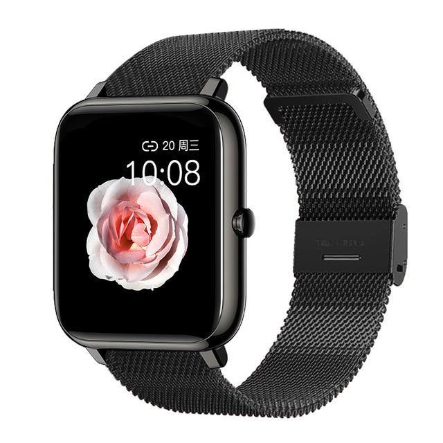 Fashion Full Touch SmartWatch Square Women Men Sport Watch Electronic Ladies Wrist Watch For Andriod Ios Smart Clock Smart watch. - THEFASHIONBRANDS