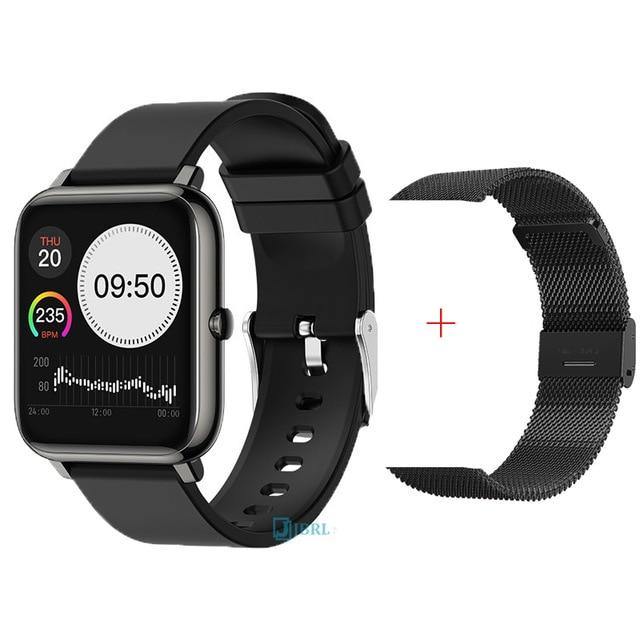 Fashion Full Touch SmartWatch Square Women Men Sport Watch Electronic Ladies Wrist Watch For Andriod Ios Smart Clock Smart watch. - THEFASHIONBRANDS