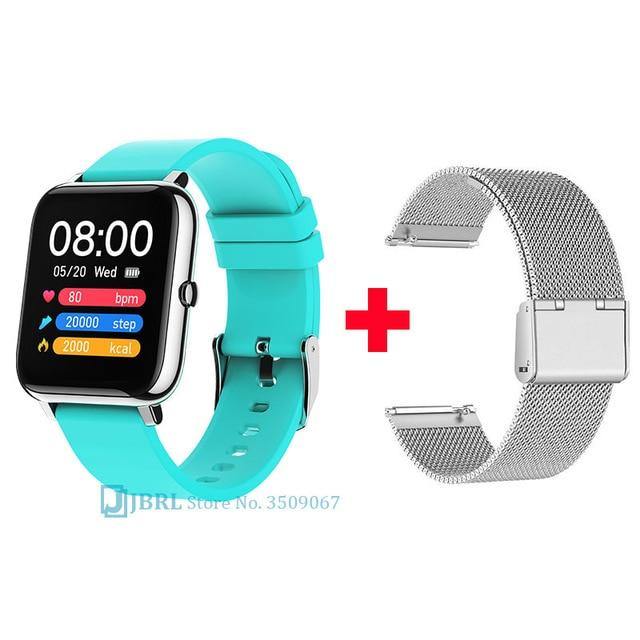 Fashion Full Touch SmartWatch Square Women Men Sport Watch Electronic Ladies Wrist Watch For Andriod Ios Smart Clock Smart watch. - THEFASHIONBRANDS
