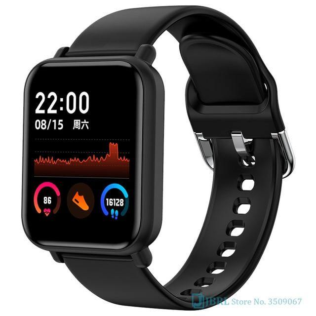 Fashion Full Touch SmartWatch Square Women Men Sport Watch Electronic Ladies Wrist Watch For Andriod Ios Smart Clock Smart watch. - THEFASHIONBRANDS