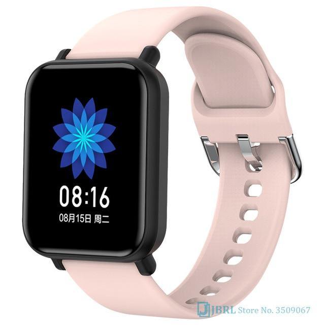 Fashion Full Touch SmartWatch Square Women Men Sport Watch Electronic Ladies Wrist Watch For Andriod Ios Smart Clock Smart watch. - THEFASHIONBRANDS
