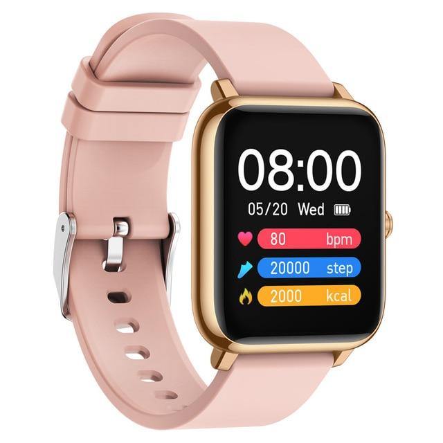 Fashion Full Touch SmartWatch Square Women Men Sport Watch Electronic Ladies Wrist Watch For Andriod Ios Smart Clock Smart watch. - THEFASHIONBRANDS