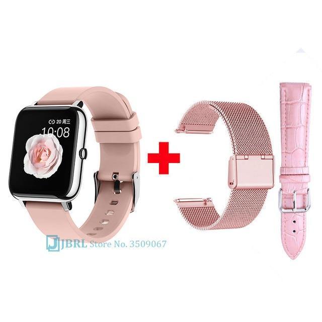 Fashion Full Touch SmartWatch Square Women Men Sport Watch Electronic Ladies Wrist Watch For Andriod Ios Smart Clock Smart watch. - THEFASHIONBRANDS