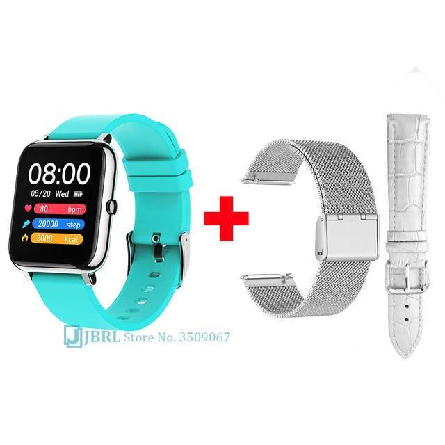 Fashion Full Touch SmartWatch Square Women Men Sport Watch Electronic Ladies Wrist Watch For Andriod Ios Smart Clock Smart watch. - THEFASHIONBRANDS