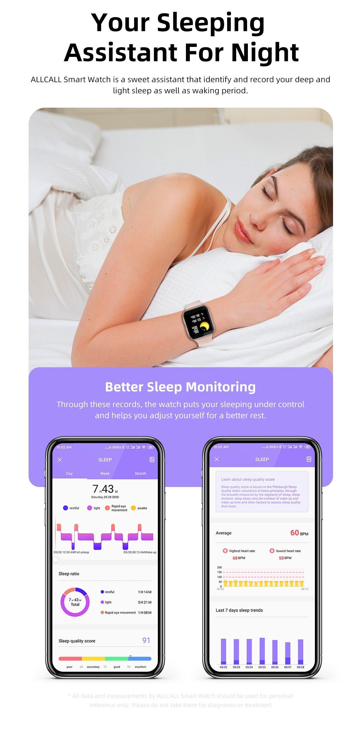 GTA 1.4 Inch Smart Watch Fitness Bracelet - THEFASHIONBRANDS