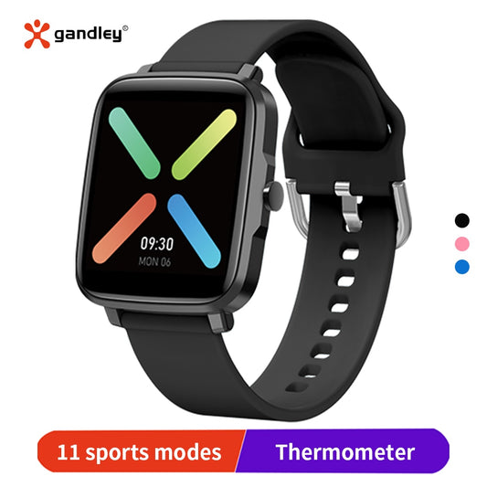 Smart Watch Men Women Fitness Smartwatch Man IP68 gandlEy F2 Blood Pressure Heart Rate Sport Watch For XiaoMi Android IOS. - THEFASHIONBRANDS