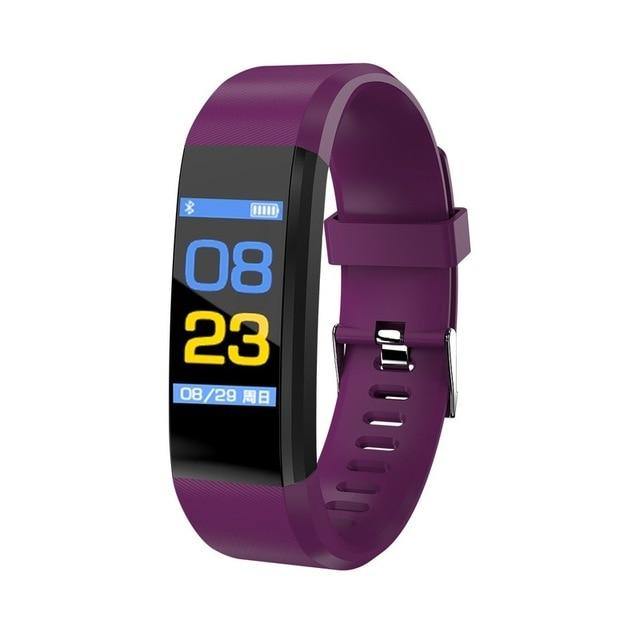 115 Plus Waterproof Smartwatch Sport Smart Bracelet Heart Rate Blood Pressure Monitor Fitness Watch for Android and IOS - THEFASHIONBRANDS