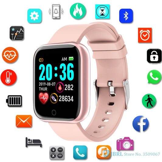 Smart Watch Kids Children Smartwatch For Girls Boys Electronic Smart Clock Students Child Sport Smart-Watch Aged 8-18 Year - THEFASHIONBRANDS