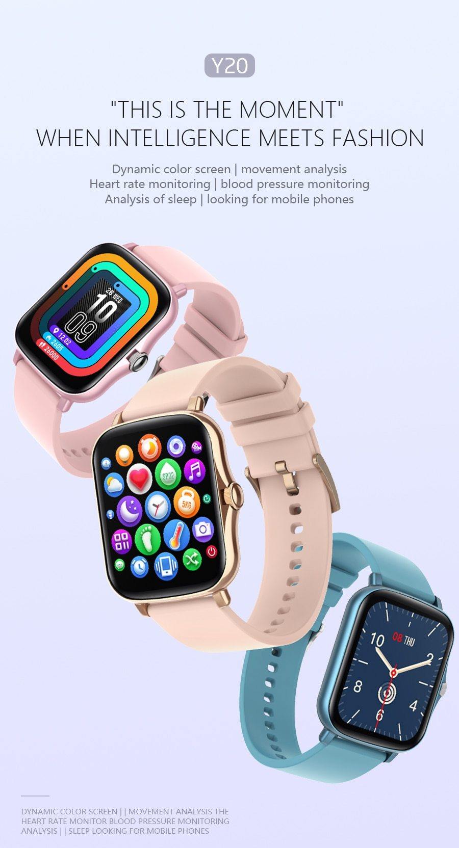 Waterproof Full Touch Fitness Tracker - THEFASHIONBRANDS