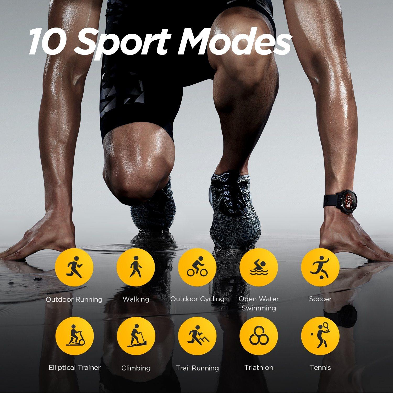 Original Amazfit Stratos Smartwatch - THEFASHIONBRANDS