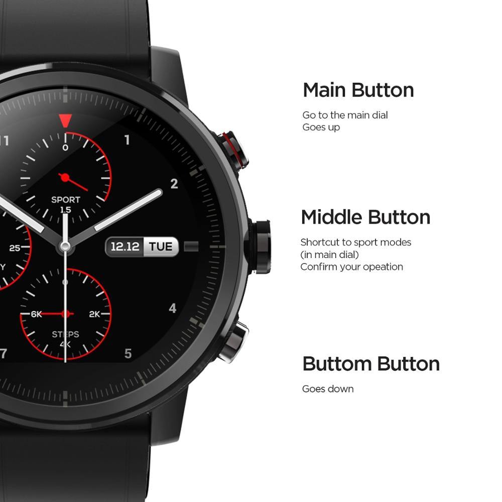 Original Amazfit Stratos Smartwatch - THEFASHIONBRANDS