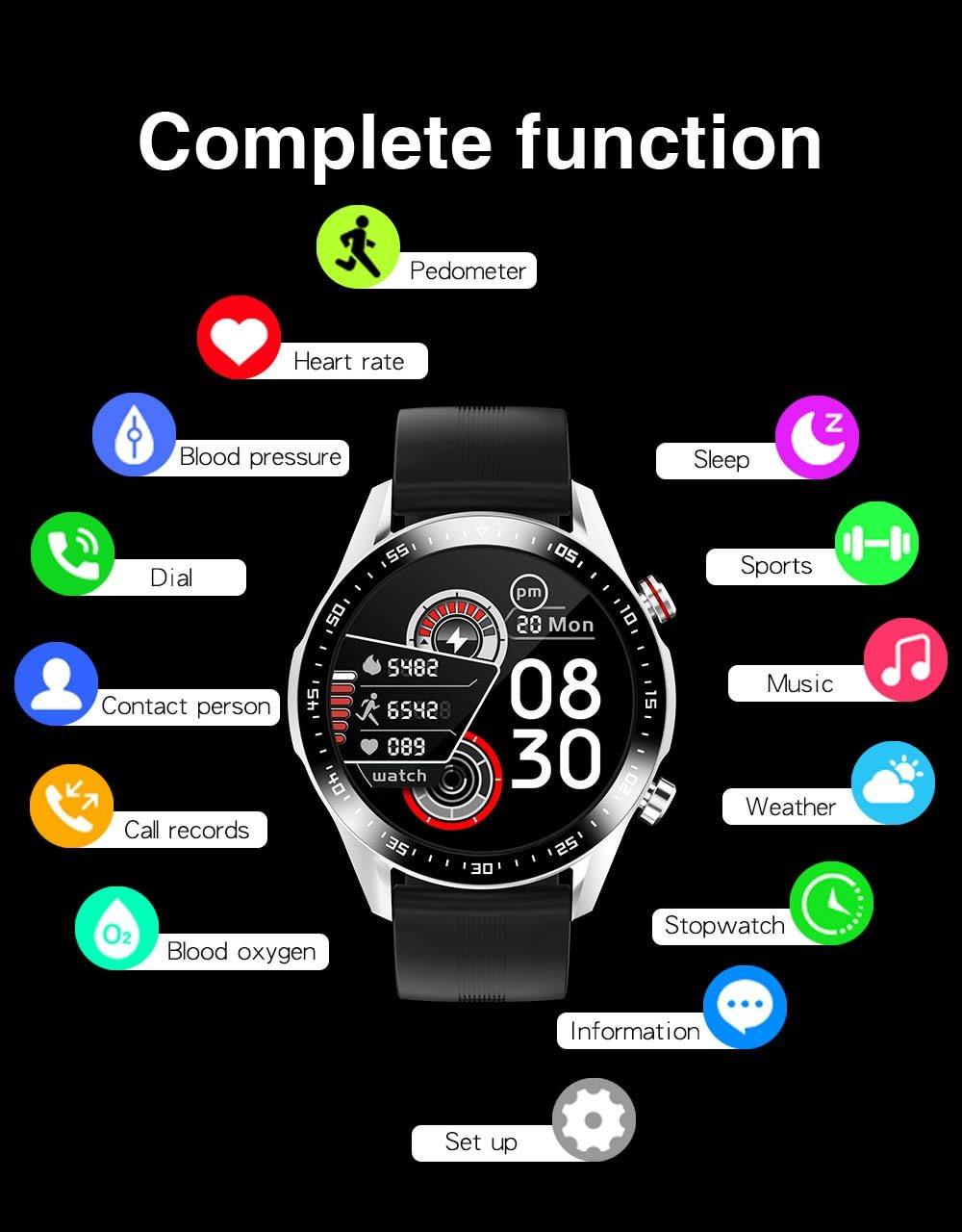 Waterproof Smartwatch For Android - THEFASHIONBRANDS