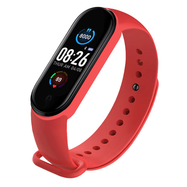 M5 Smart Bracelet Sports Fitness Tracker Women Men&#39;s Digital Wrist Watch Heart Rate Health Monitor Digital Clock For Android IOS